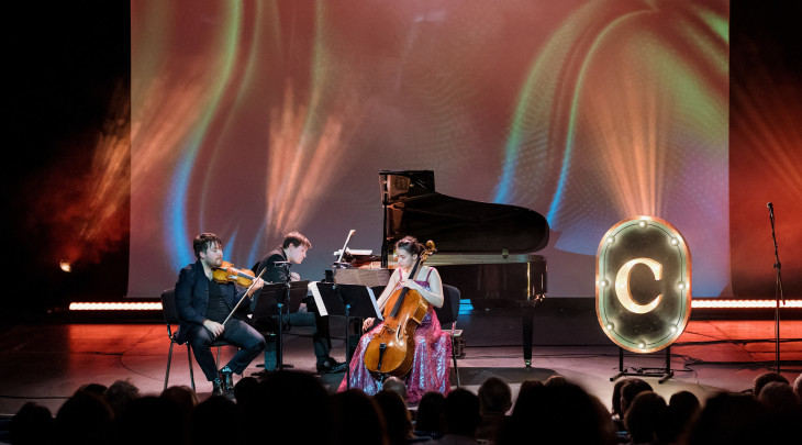 Trio Bohémo na koncertě v Bukurešti